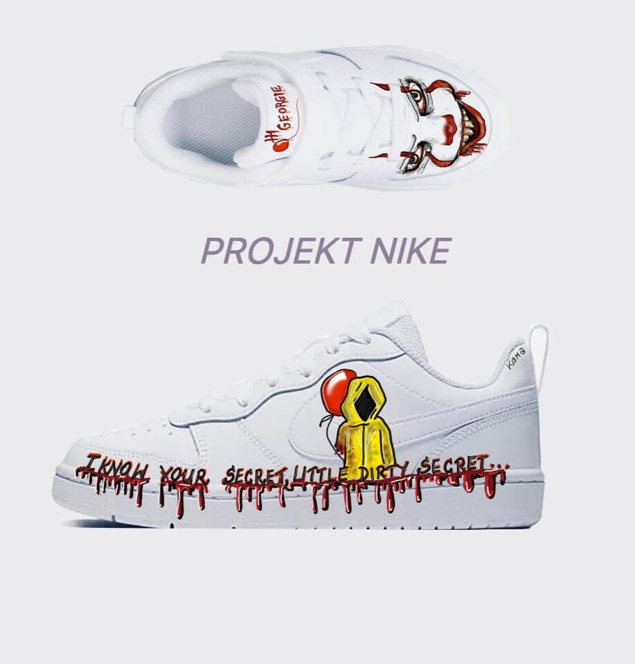 Nike Clown Red Ballon